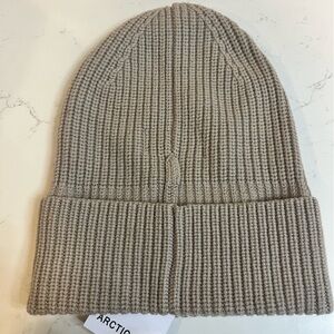 Cozy Beige Knit Beanie